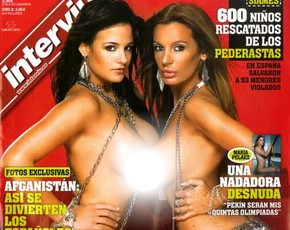 Sonia Monroy y Alba Monroy, su sobrina, se desnudan en Interviu