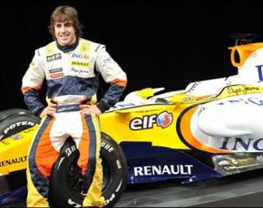 Primer anuncio de Fernando Alonso con ING Direct