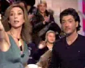 Espectáculo dantesco entre Nicky y David (Judd) en ‘El ventilador’ de Telecinco con intervención de los guardias de seguridad